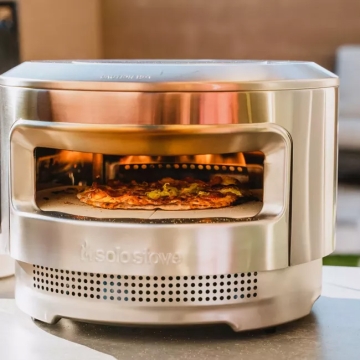 Solo Stove Pi Pizza Oven - Wood Only - Stainless Steel