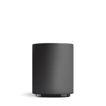 Monty Milk Art Cups - Matte Black - Latte 11oz