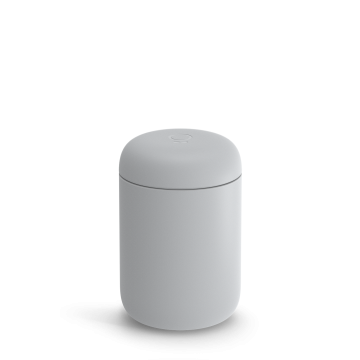 Carter Wide Mug - Matte Grey - 12 oz