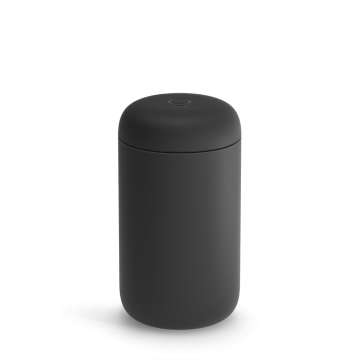 Carter Wide Mug 16oz - Matte Black - 16 oz