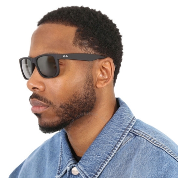 Ray-Ban Polarized Justin Sunglasses Black/Polarized Grey Gradient - Black/Polarized Grey Gradient