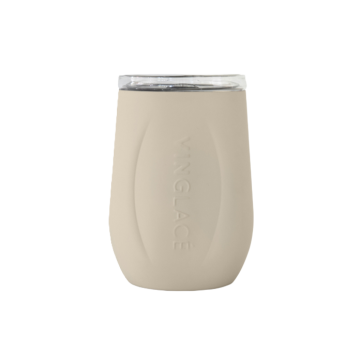 Glass Lined Wine Glass - Sand