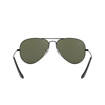 Ray-Ban Aviator Classic Sunglasses Black/Green Classic G-15 - Black/Green Classic G-15