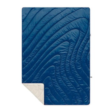 Sherpa Puffy Blanket - Deepwater