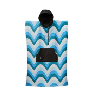 Changing Poncho - Wave Blue - M/L