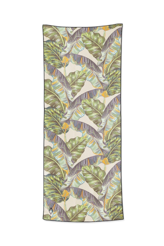 Original Towel - Pattern - Banana Leaf Green