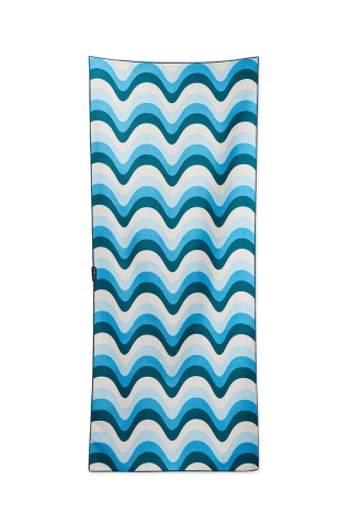 Original Towel - Pattern - Wave Blue