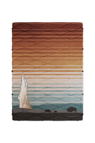Puffer Blanket - Yellowstone