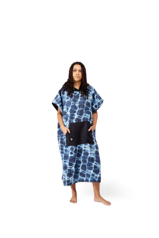 Changing Poncho - Agua Blue - M/L