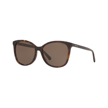 Coach Women's HC8271U Sunglasses Dark Tortoise/Dark Brown - Dark Tortoise/Dark Brown