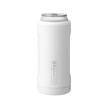 BruMate Hopsulator Slim 12oz White - White