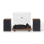 Crosley C62 Record Player with Speakers Walnut - Walnut